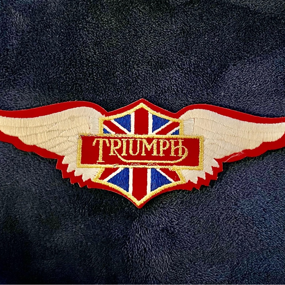Large Triumph Winged Patch - image 5